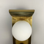Зображення Бра у латунному корпусі з 2-ма білими плафонами ИМ Light-Deco 