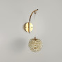 Зображення Бра у золотому корпусі із кришталевим плафоном Ø 12 см ИМ Light-Deco 2 