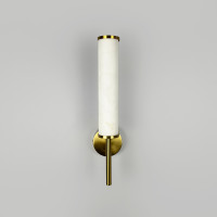 Латунне бра із мармуровим плафоном 44 см