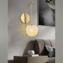 Зображення Бра у золотому корпусі із кришталевим плафоном Ø 12 см ИМ Light-Deco 8 
