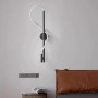 Зображення Бра чорне із обплетеним неоном довжина 60 см ИМ Light-Deco 3 
