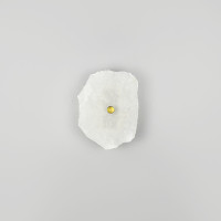 Бра з мармуровою пластиною у латунному каркасі 20х15 см