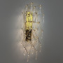 Зображення Золоте структурне бра із прозорим кришталем 75х30х26 см ИМ Light-Deco 1 