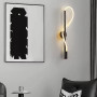 Зображення Бра чорне із обплетеним неоном довжина 60 см ИМ Light-Deco 6 