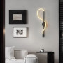 Зображення Бра чорне із обплетеним неоном 40 см ИМ Light-Deco 5 