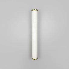 Стильне бра з імітацією мармуру з латунним корпусом Ø6х50 см