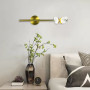 Зображення Бра з метеликом справа у латунному корпусі 46 см ИМ Light-Deco 5 