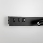 Зображення Чорне бра з поворотним спотом справа + розʼєм USB ИМ Light-Deco 1 