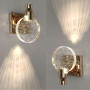 Изображение Настінний світильник в золотому корпусі 20х16 см ИМ Light-Deco 4 