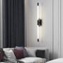 Зображення Настінний світильник Phobos у чорному корпусі 80 см ИМ Light-Deco 2 
