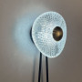 Зображення Вишукане декоративне чорне бра з імітацією квітки ИМ Light-Deco 