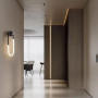 Изображение Настінний чорний світильник GABI WALL 50х14 см ИМ Light-Deco 