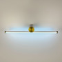 Зображення Біле видовжене бра із латунною фурнітурою 57 см ИМ Light-Deco 2 