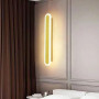 Зображення Видовжене латунне бра у металевому корпусі 60 см ИМ Light-Deco 5 