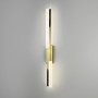 Зображення Ліве бра у видовженому латунному корпусі 60 см ИМ Light-Deco 3 