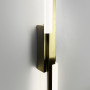 Зображення Ліве бра у видовженому латунному корпусі 60 см ИМ Light-Deco 1 
