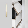 Зображення Латунне лінійне бра з прямокутною основою 60 см ИМ Light-Deco 6 