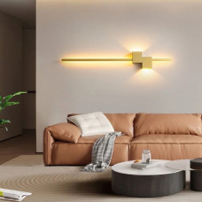 Настінний світильник світлодіодний Бра Light House LNF-17413 80 см бронза