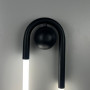 Изображение Настінний чорний світильник GABI WALL 50х14 см ИМ Light-Deco 4 