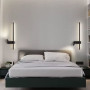 Зображення Лінійний бра Vogue зі спотом у чорному кольорі ліва сторона ИМ Light-Deco 