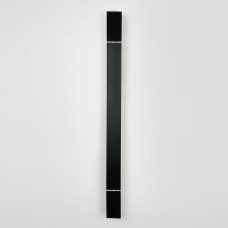 Сучасні лінійні бра в чорному кольорі корпусу 73 см