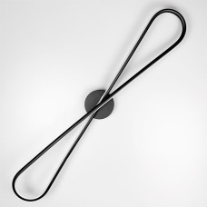 Настінний світильник світлодіодний Бра Light House LNF-17415 21W 80 см чорний