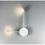 Зображення Мінімалістичне бра на 2 плафони в білому каркасі ИМ Light-Deco 2 