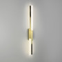 Изображение Праве бра у видовженому латунному корпусі 60 см ИМ Light-Deco 