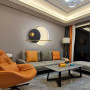 Зображення Бра у сучасному чорно-латунному корпусі 95х60 см ИМ Light-Deco 5 
