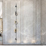 Изображение Видовжений настінний світильник Alabaster Sconce із мармуровими пластинами ИМ Light-Deco 1 