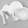 Зображення Бра хмаринка LNF-17545/2 WT Left ліва 24х17 см біла ИМ Light-Deco 2 