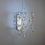Зображення Срібне бра із переливчастим кришталем 55х30х35 см ИМ Light-Deco 5 