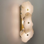Зображення Латунне бра з троьома мармуровими пластинами 38х15 см ИМ Light-Deco 3 