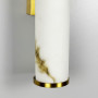 Зображення Стильне бра з імітацією мармуру з латунним корпусом Ø6х30 см ИМ Light-Deco 2 