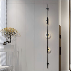 Видовжений настінний світильник Alabaster Sconce із мармуровими пластинами