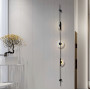 Изображение Видовжений настінний світильник Alabaster Sconce із мармуровими пластинами ИМ Light-Deco 