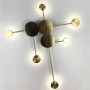 Изображение Світлодіодний світильник на 6 плафонів в латунному корпусі ИМ Light-Deco 3 