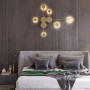 Изображение Світлодіодний світильник на 6 плафонів в латунному корпусі ИМ Light-Deco 9 