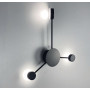 Зображення Бра з рухливими плафонами в корпусі чорного кольору ИМ Light-Deco 
