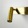 Зображення Латунне бра з поворотним спотом зліва + розʼєм USB ИМ Light-Deco 3 