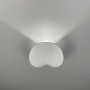 Изображение Біле бра у вигляді листочка 18х15 см ИМ Light-Deco 1 