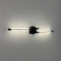 Зображення Світлодіодне чорне бра у металевому корпусі 62 см ИМ Light-Deco 5 
