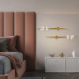 Зображення Бра у золотому корпусі з метеликом справа ИМ Light-Deco 2 