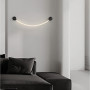 Изображение Сучасне бра із обплетеним неоном довжиною 75 см ИМ Light-Deco 3 