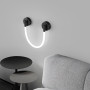 Изображение Сучасне бра із обплетеним неоном довжиною 75 см ИМ Light-Deco 7 
