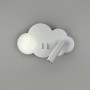 Зображення Бра хмаринка LNF-17545/2 WT Right праве 24х17 см біле ИМ Light-Deco 2 