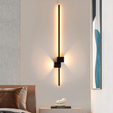 Настінний світильник світлодіодний Бра Light House LNF-17413 80 см чорний