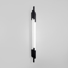 Чорний трубчастий стіновий LED світильник у корпусі 90 см Чорний трубчастий стіновий LED світильник у корпусі 90 см