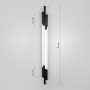 Зображення Чорний трубчастий стіновий LED світильник у корпусі 90 см ИМ Light-Deco 2 