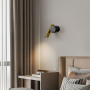 Зображення Бра зі спотом у чорно-латунному корпусі 14х9 см ИМ Light-Deco 5 